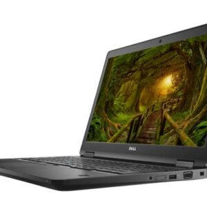 لابتوب ديل لاتيتيود 5580 للأعمال، شاشة 15.6 بوصة، معالج إنتل كور i5 (الجيل السادس)، ذاكرة وصول عشوائي 8 جيجابايت DDR4، قرص صلب SSD M.2 بسعة 256 جيجابايت، بطاقة رسومات إنتل