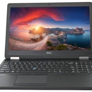 لابتوب ديل لاتيتيود E5570 للأعمال، شاشة 15.6 بوصة، معالج إنتل كور i5 (الجيل السادس)، ذاكرة وصول عشوائي 8 جيجابايت DDR4، قرص صلب SSD M.2 بسعة 256 جيجابايت، بطاقة رسومات إنتل